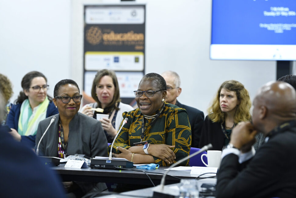 Dr. Oby Ezekwesili at the Education World Forum Breakfast event hosted by Human Capital Africa