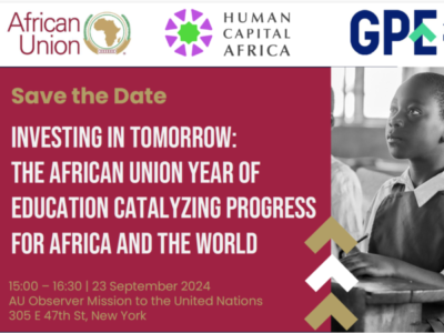 Investing in tomorrow: The African Union Year of Education catalyzing progress for Africa and the world